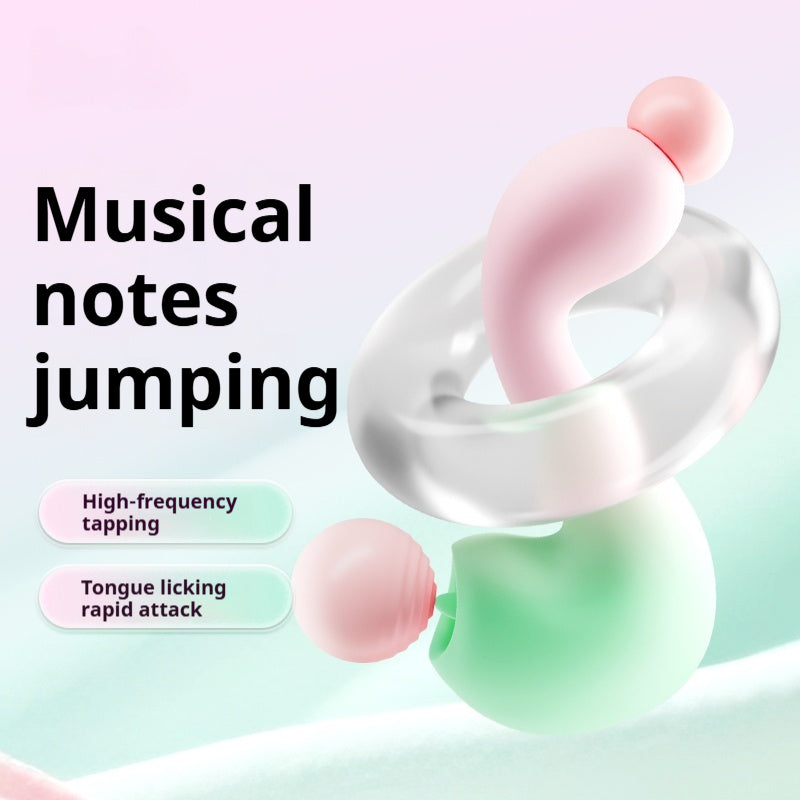 【Pink PoP】Vibration, for women, tongue licking, body-penetrating, Z-shaped elbow, high frequency