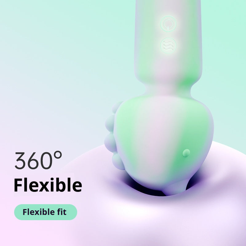【Pink PoP】Vibrator, unicorn-shaped, mini AV stick, for women, cute and small, easy to carry