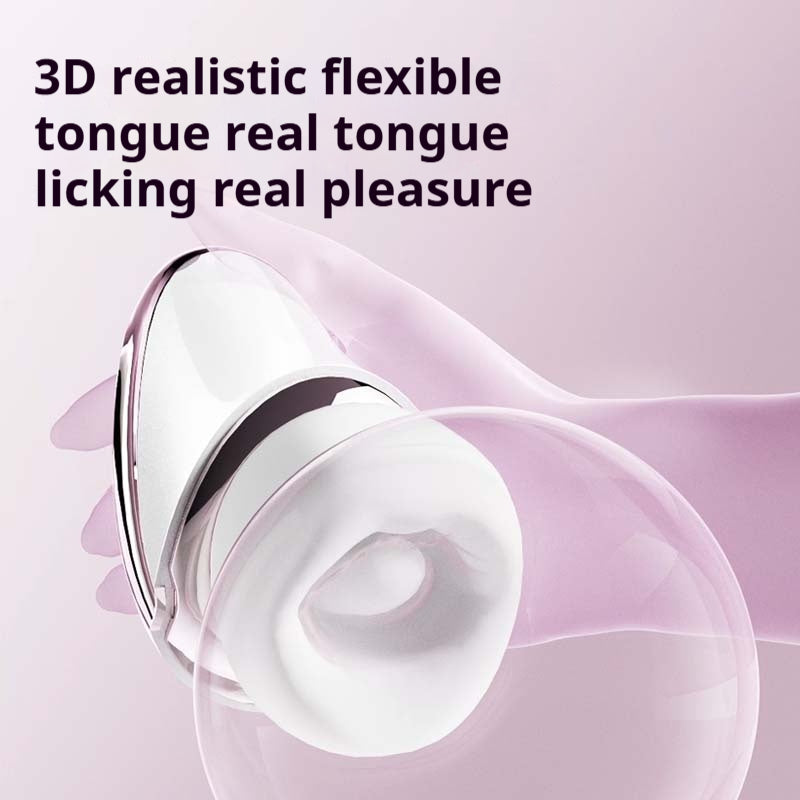 【Pink PoP】Koukouting PRO Model for Women's sucking and body bouncing eggs, multi-functional in one, tongue-like licking
