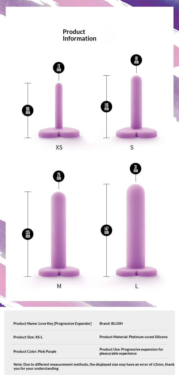 Wellness Progressive 4-Piece Dilator Kit - Made with Puria Silicone