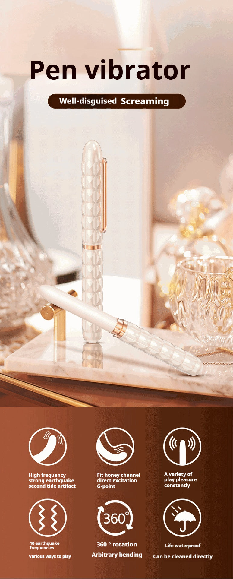 Pen-Shaped Vibrator