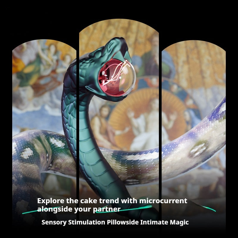 Rattlesnake Vein Vibrator with Mysterious Plasma Balls