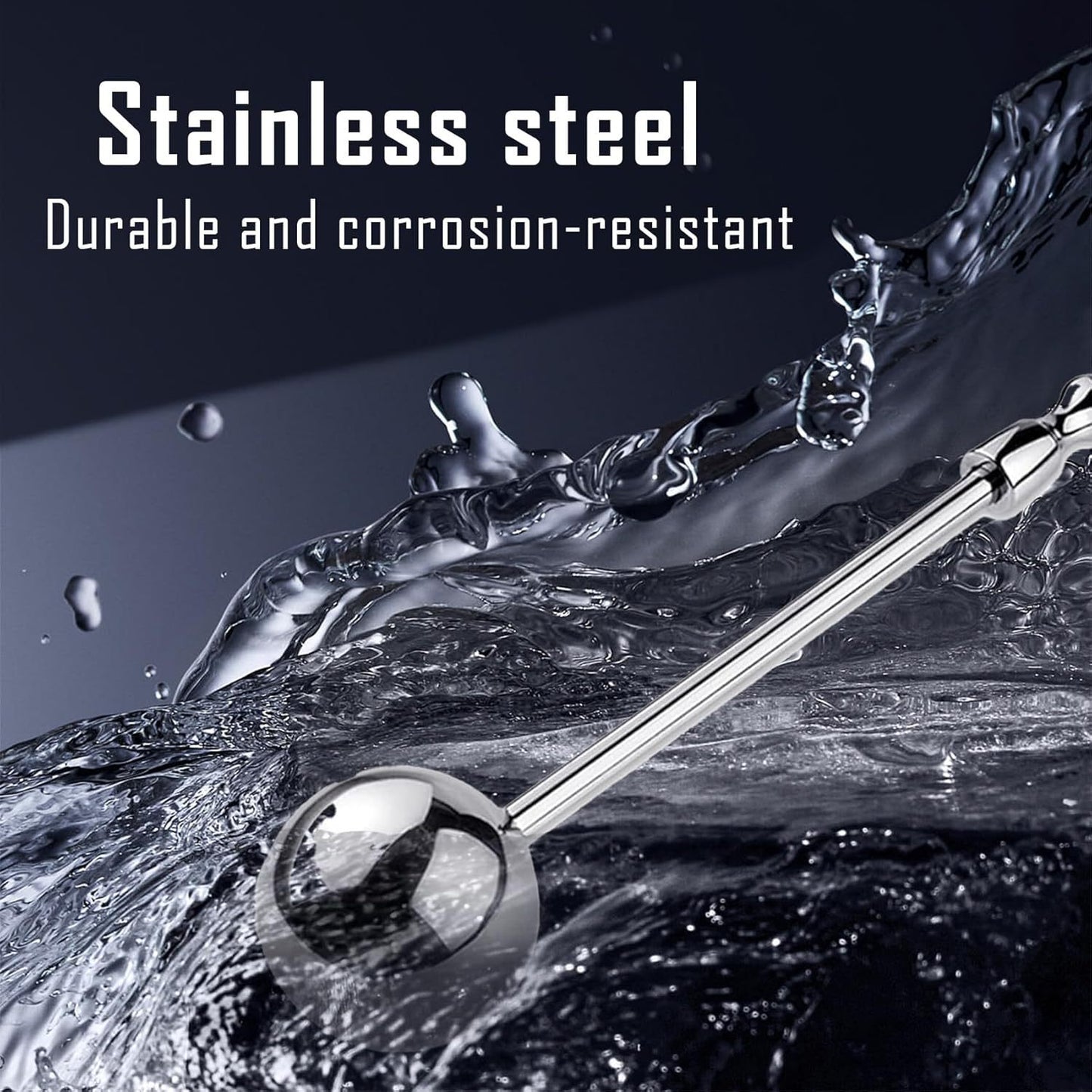 Stainless Steel Metal Manual Sex Toys