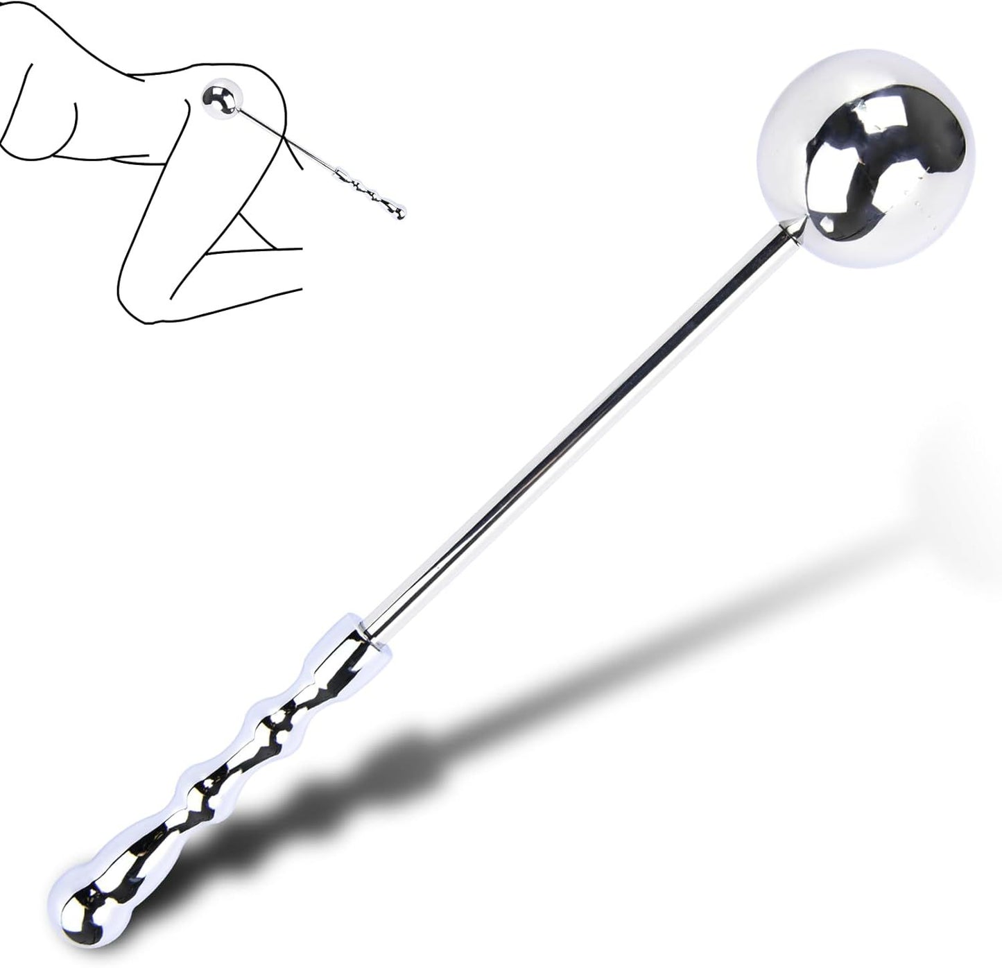 Stainless Steel Metal Manual Sex Toys