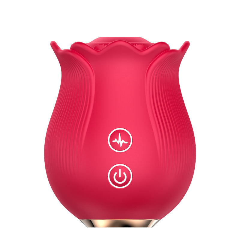 【Pink PoP】Vibrator G Spot Adult Toys For Women Egg Vibrators shape of a rose