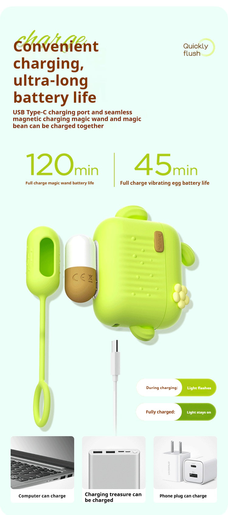 【Pink PoPo】Women Sexy Toys Ledong Rubik's Cube G-Dot Trendy Pen Jumping Egg