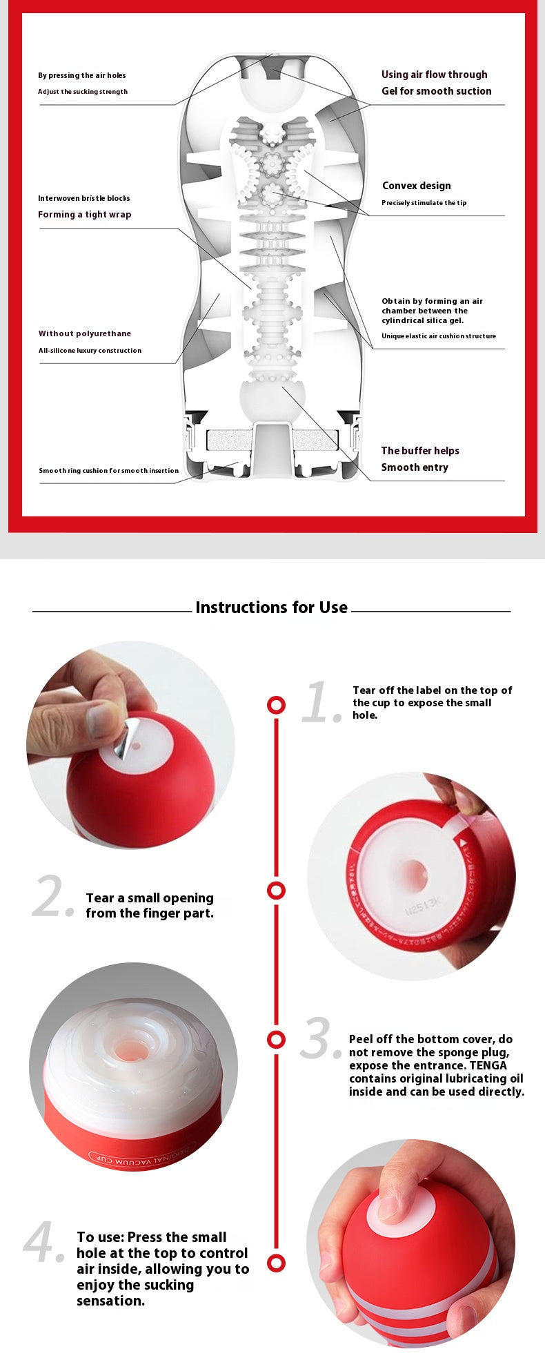 Disposable Masturbation Cup