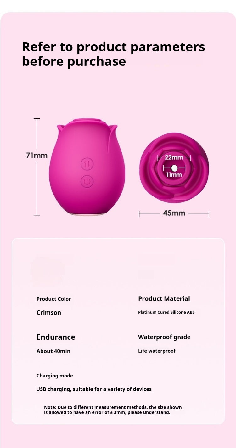 【Pink PoP】Vibrators,9 Vibrating,Hidden Appearance, Travel Friendly, Air Pulse, Vacuum Negative Pressure