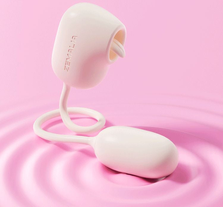 【Pink PoP】The girl from the travel heart uses a remote control to suck the jumping eggs