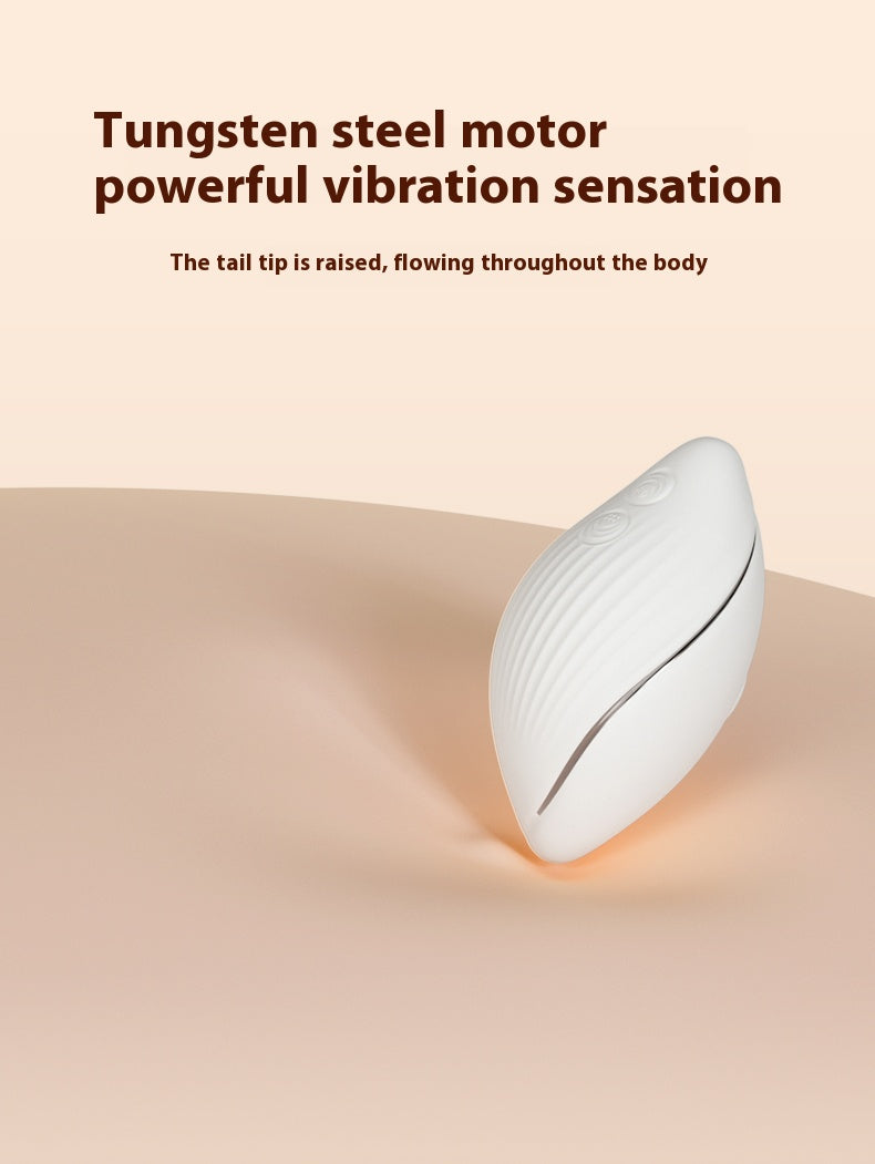 【Pink PoP】Little White Snail Female Sucking Vibration Massager