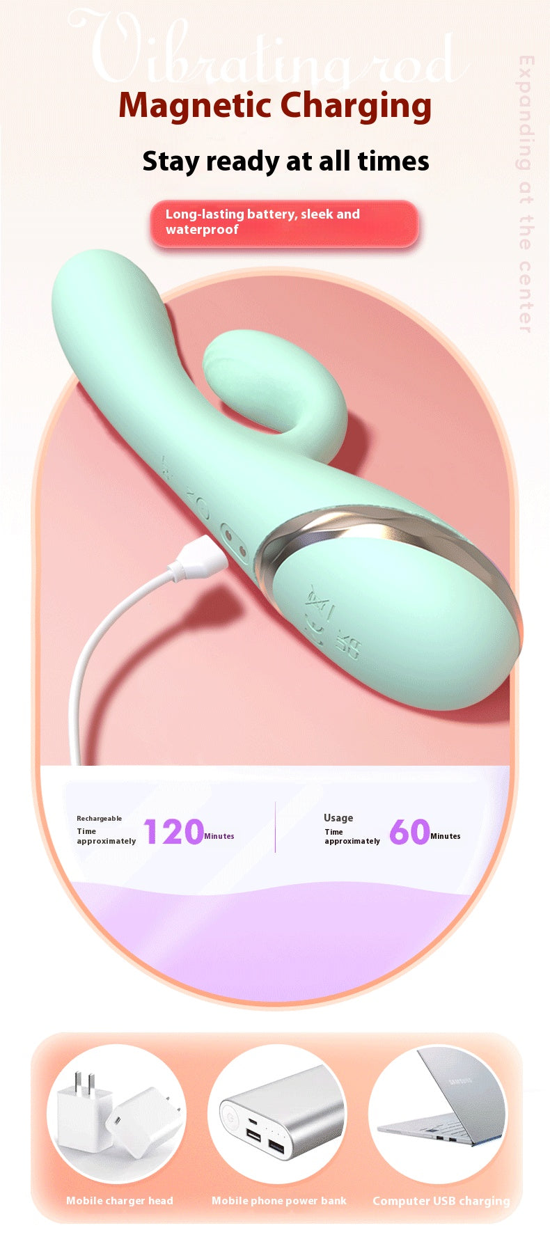 Inflatable G-spot Vibrator