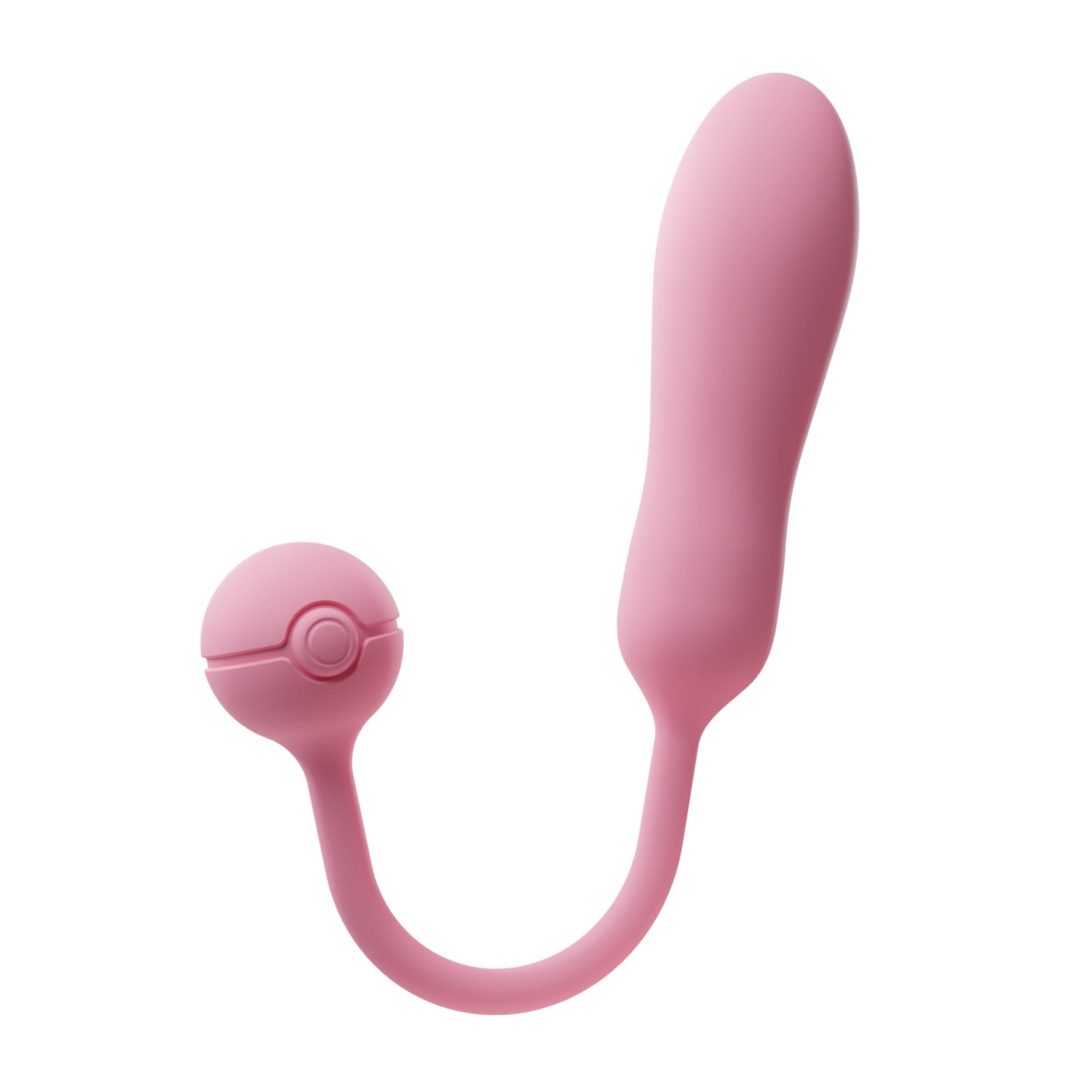 【Pink PoP】Vibration , fully wrapped, double-layer liquid silicone, small-sized waterproof, silent, multi-frequency adjustable