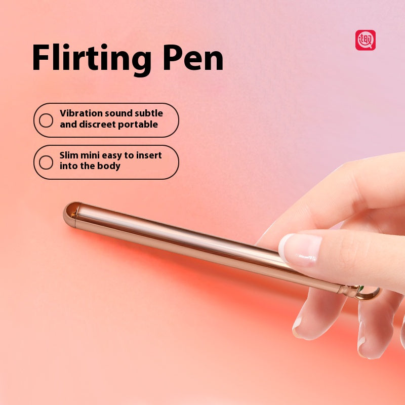 【Pink PoP】A trendy pen with multiple points to move around, suitable for teasing and keeping hidden without feeling awkward