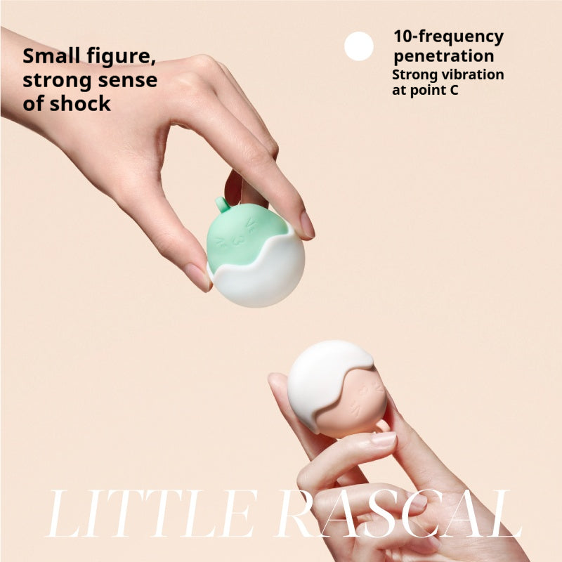 【Pink PoP】Jumping egg, female, vibrator, little villain, can be used as a pendant