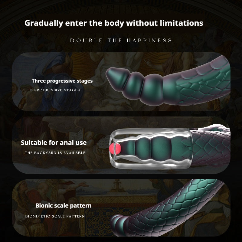Rattlesnake Vein Vibrator with Mysterious Plasma Balls