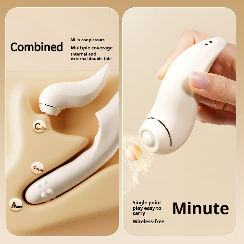 【Pink PoPo】Women Sexy Toys Fenxin PLUS Heating Rotating Beads Vibration