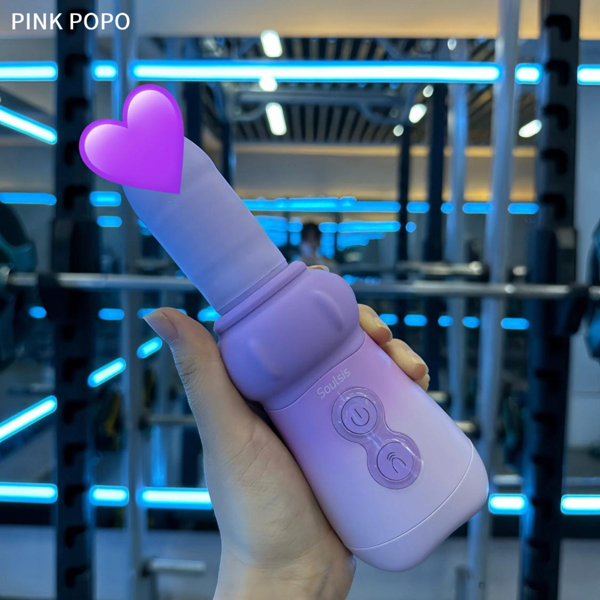 【Pink PoP】Mushroom bottle for women fake penis cannon machine simulation variable size
