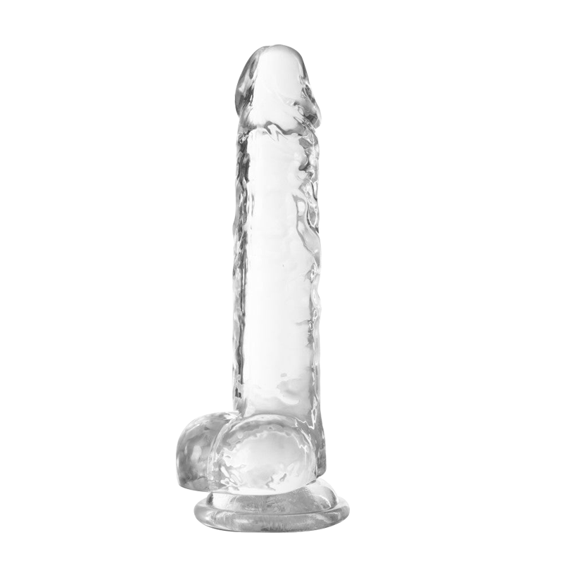 【Pink PoP】Peropus Manual transparent Penis Female Masturbation dummy penis