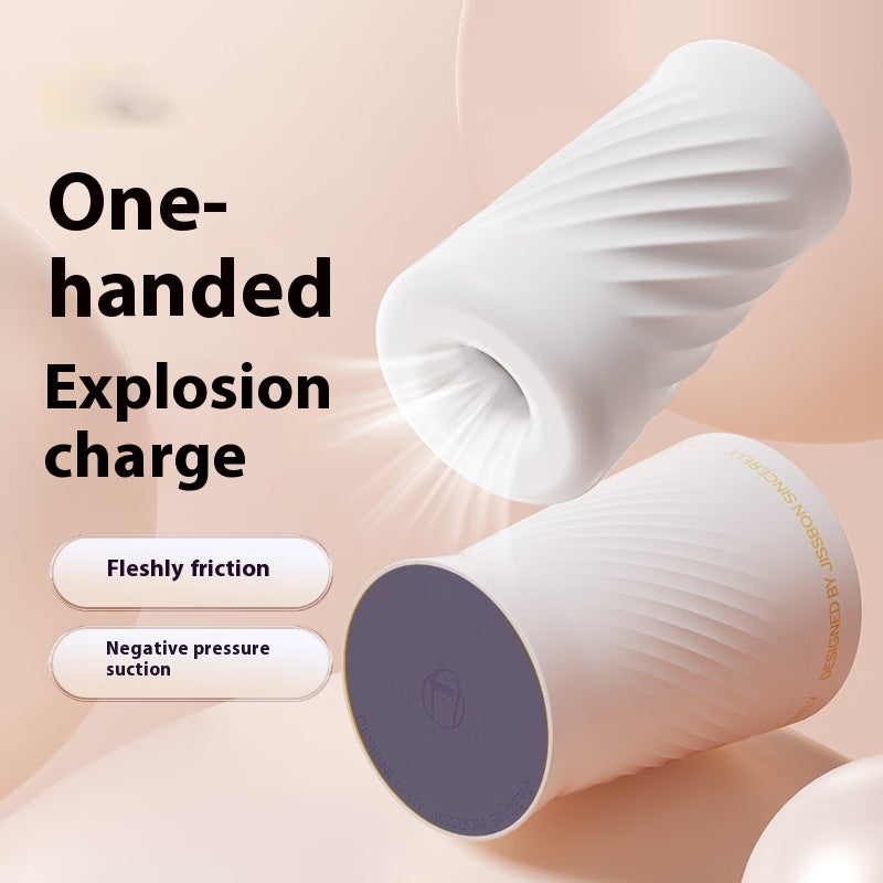 【Pink PoP】 Ki Dong Airplane Egg Tight-fitting Men's manual Airplane Cup
