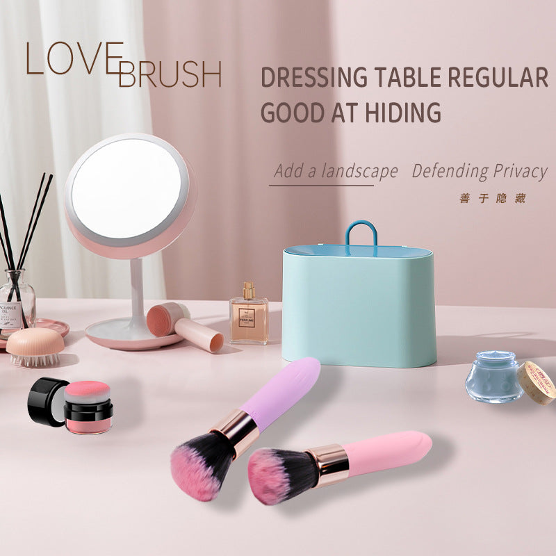 Penetrable Full Body Teasing Brush Vibrator