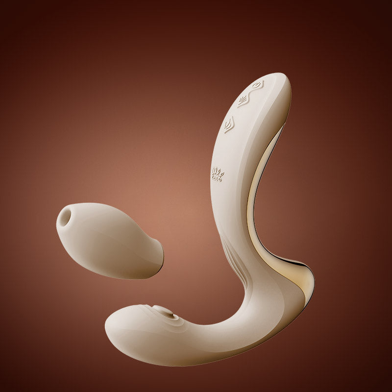 【Pink PoP】The wave G-spot stick is a female sucking and body vibration stick