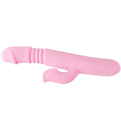 【Pink PoP】Dual experience tongue lifting, retractable tongue licking, female fairy wand, heated multifunctional vibrator