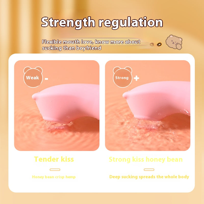 【Pink PoP】Female sucking vibration stick cute and adorable ten-frequency sucking