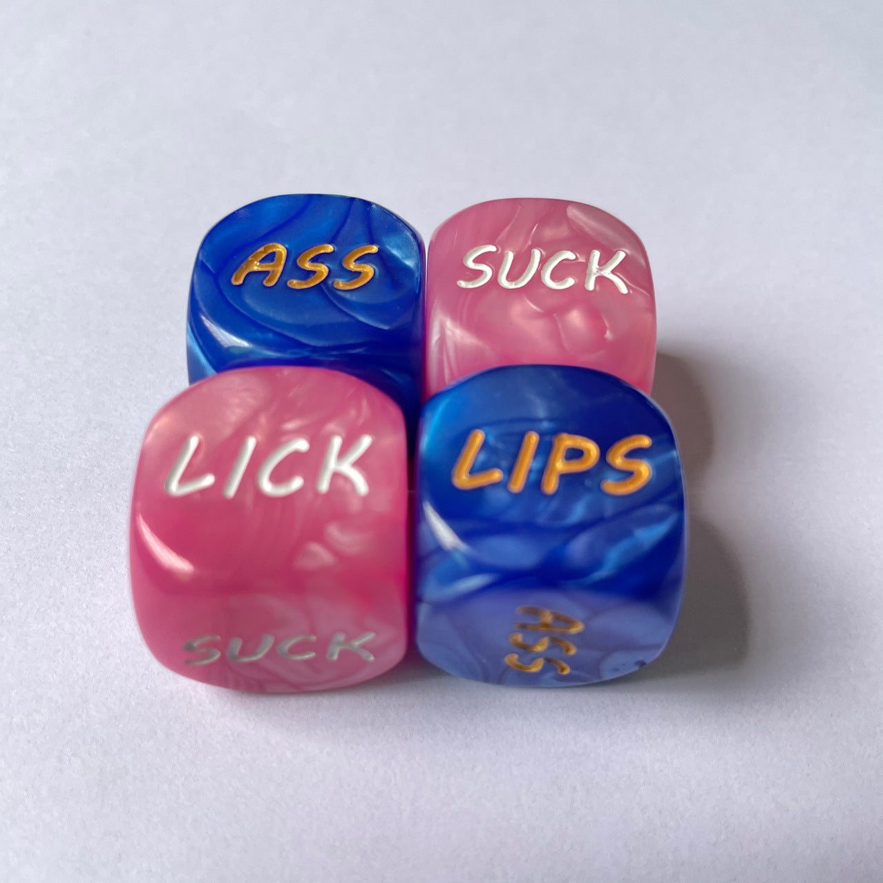 Adult Pearl Pattern Dice(2 sets)