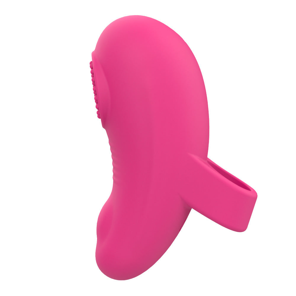 【Pink PoP】Finger Jumping egg vibrator, multi-point teasing, dual-head teasing, silent and strong vibration integrated, skin-friendly and convenient to carry