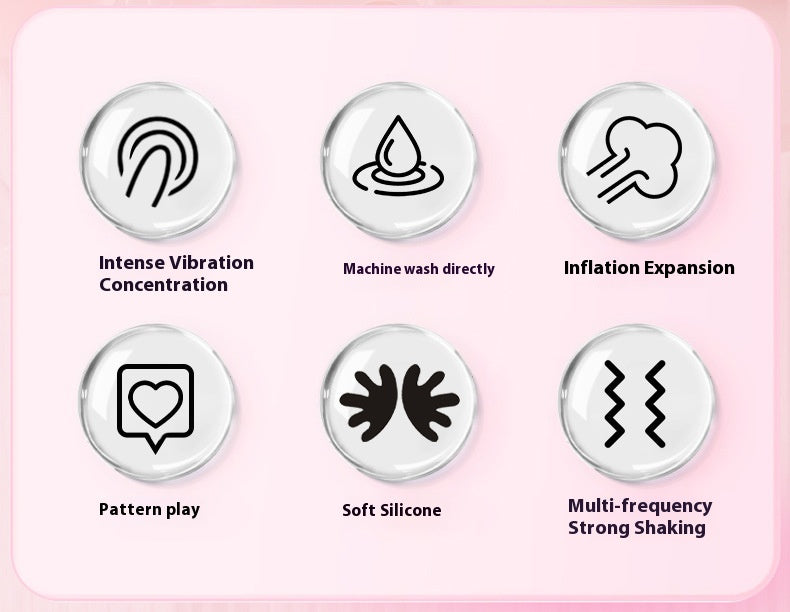Inflatable G-spot Vibrator