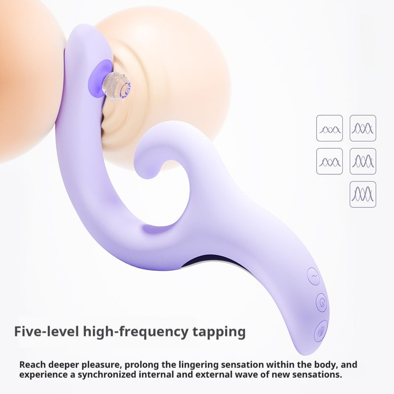 【Pink PoPo】Women Sexy Toys Excitation large G Bar Patting Entering The Body Vibration