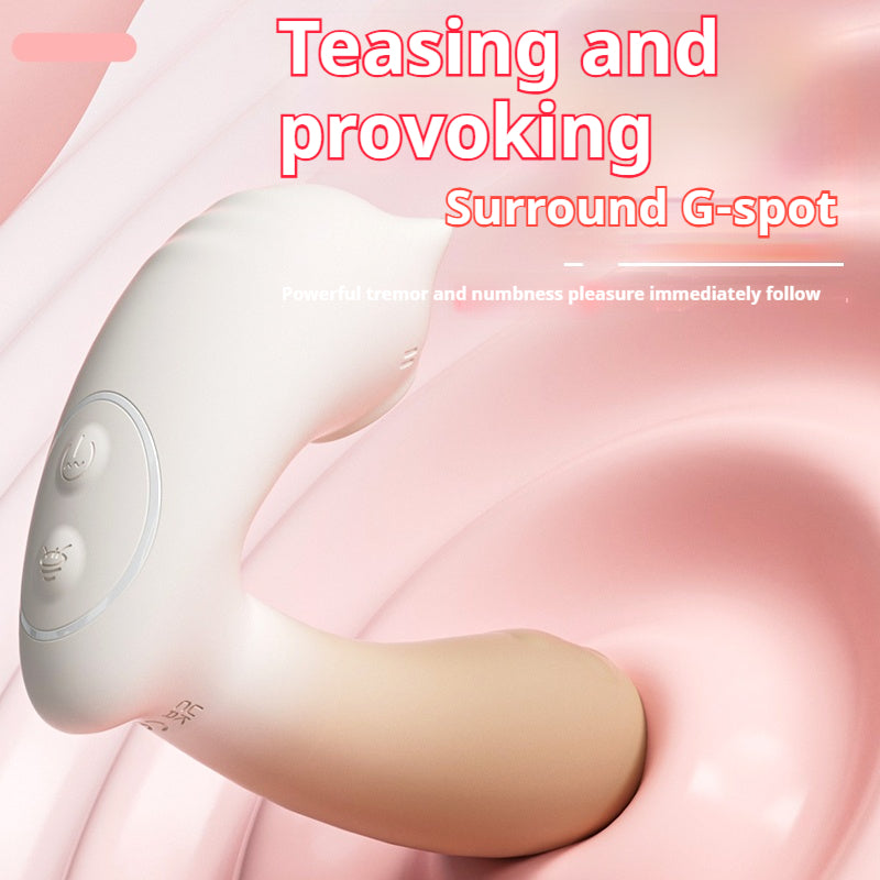 【Pink PoPo】Women Sexy Toys Yuanqi Cat Sucking Wearing Vibrating Stick