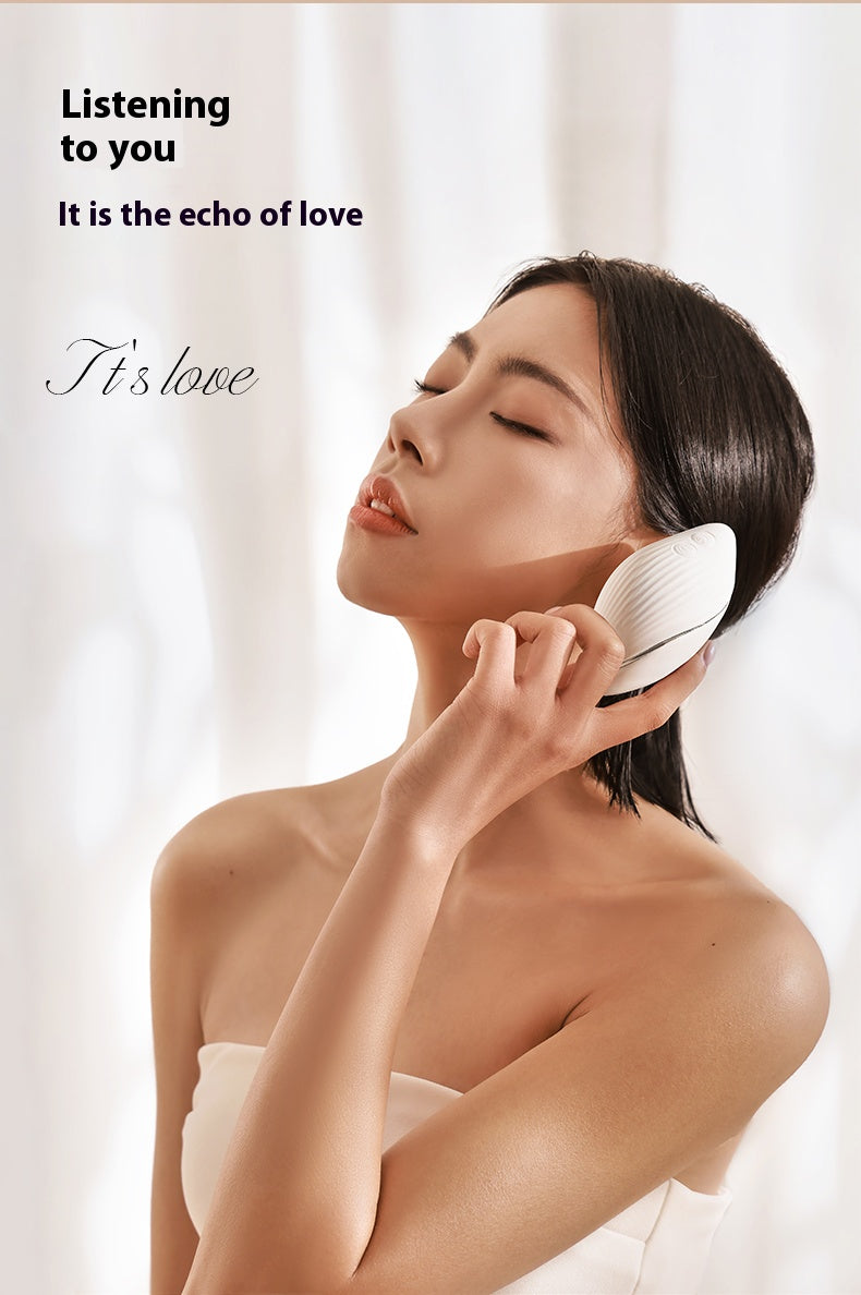 【Pink PoP】Little White Snail Female Sucking Vibration Massager