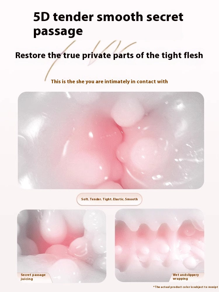 【Pink PoP】 Ki Dong Airplane Egg Tight-fitting Men's manual Airplane Cup