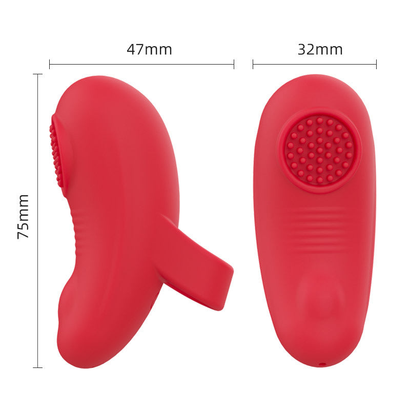 【Pink PoP】Finger Jumping egg vibrator, multi-point teasing, dual-head teasing, silent and strong vibration integrated, skin-friendly and convenient to carry