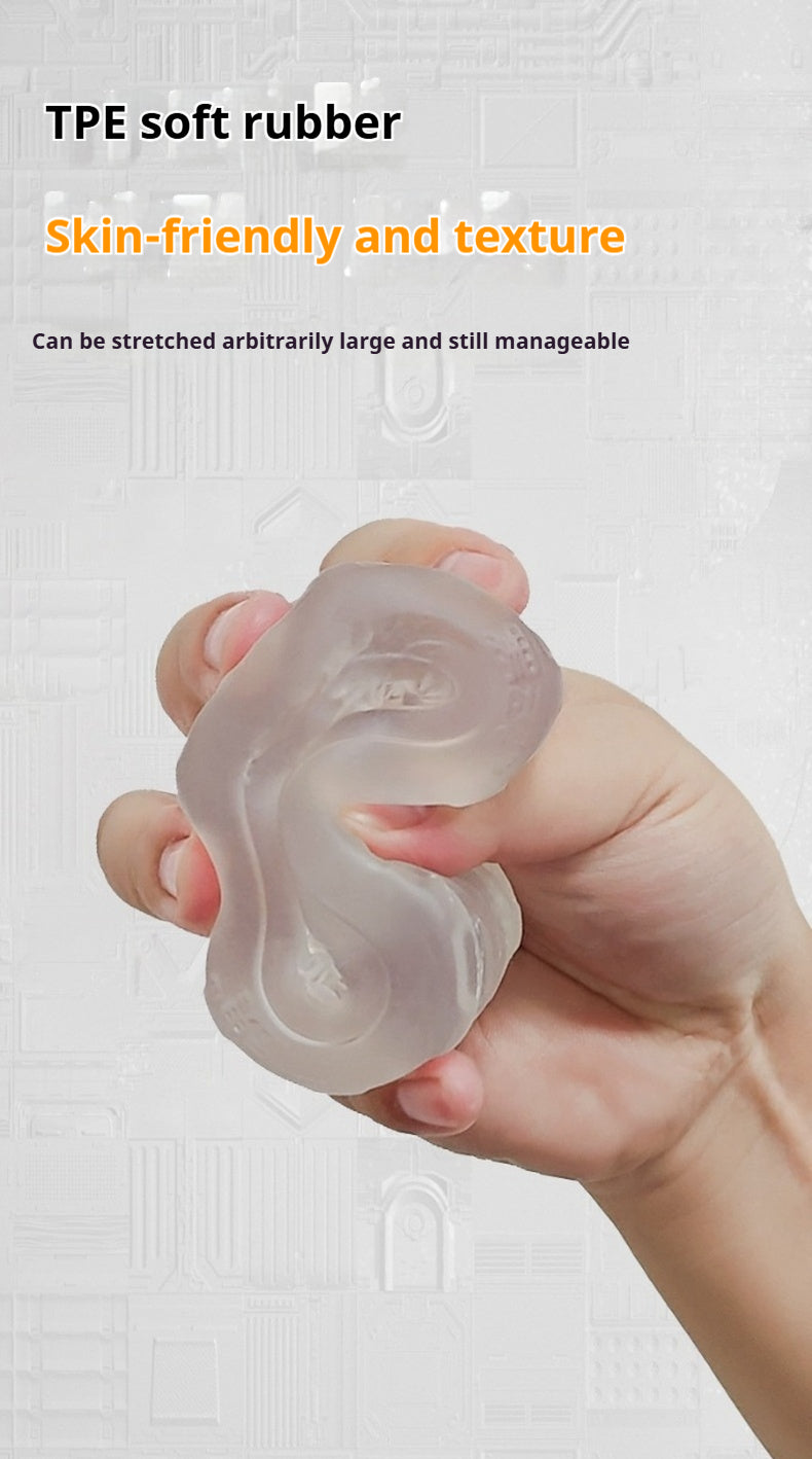 【Pink PoP】Sex Toy for Men, Male Masturbator Sex Toys ,TPE Male Masturbation Sleeve, 3D Realistic Texture Spiral Tunnel Stroker,Penis Training Couple Sex Toys & Game