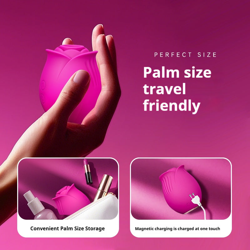 【Pink PoP】Vibrators,9 Vibrating,Hidden Appearance, Travel Friendly, Air Pulse, Vacuum Negative Pressure