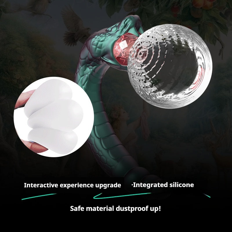 Rattlesnake Vein Vibrator with Mysterious Plasma Balls