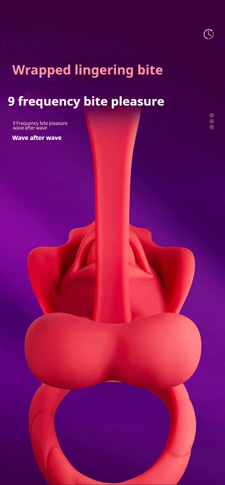 【Pink PoP】Vibrators for Women Men Sexual Pleasure Wearable Panty Vibrator,Lip Shaped Imitation,with 9 Vibration Modes,Vibrating Clitoral Stimulator,Female Sex Toy,Couple Sex Toy with Remote Control
