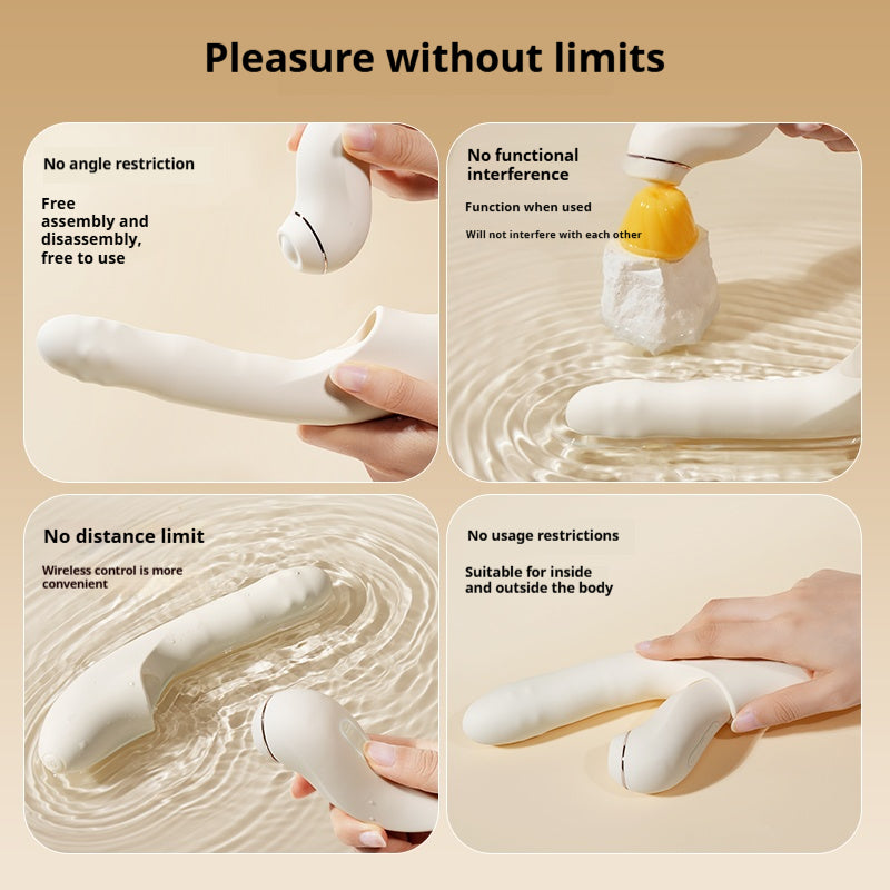 【Pink PoPo】Women Sexy Toys Fenxin PLUS Heating Rotating Beads Vibration