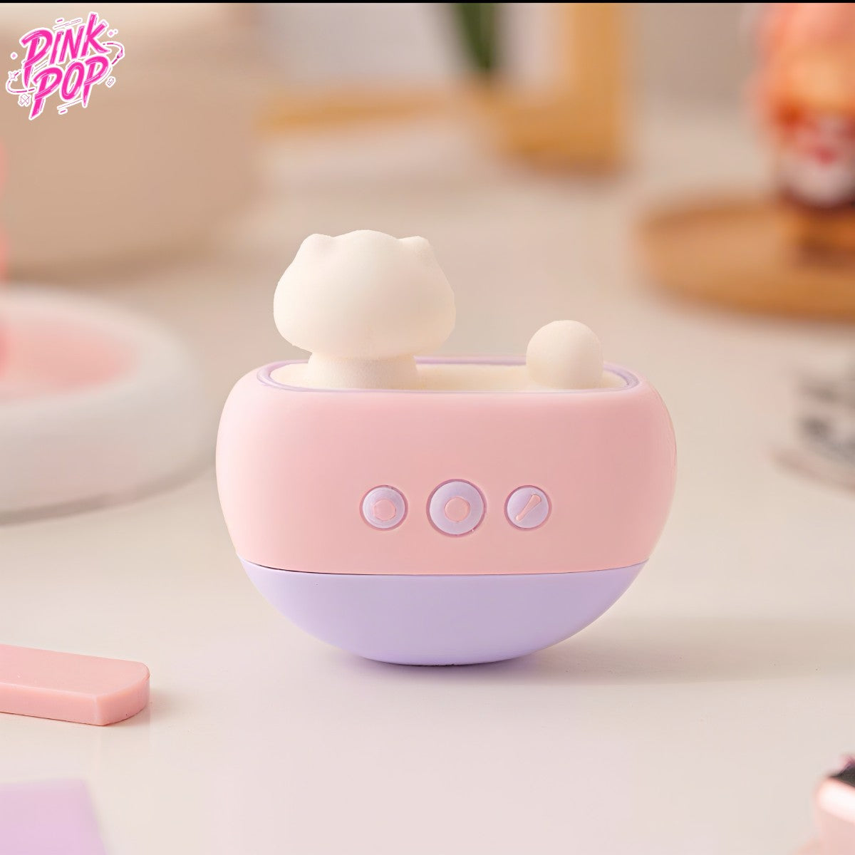 【Pink PoP】POPOCAT Cat APP version Sucking Massager