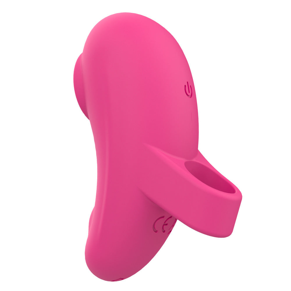 【Pink PoP】Finger Jumping egg vibrator, multi-point teasing, dual-head teasing, silent and strong vibration integrated, skin-friendly and convenient to carry