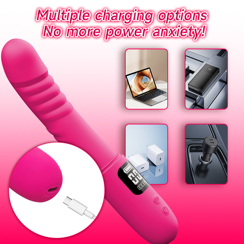 Rose Red Multi-Purpose Vibrator