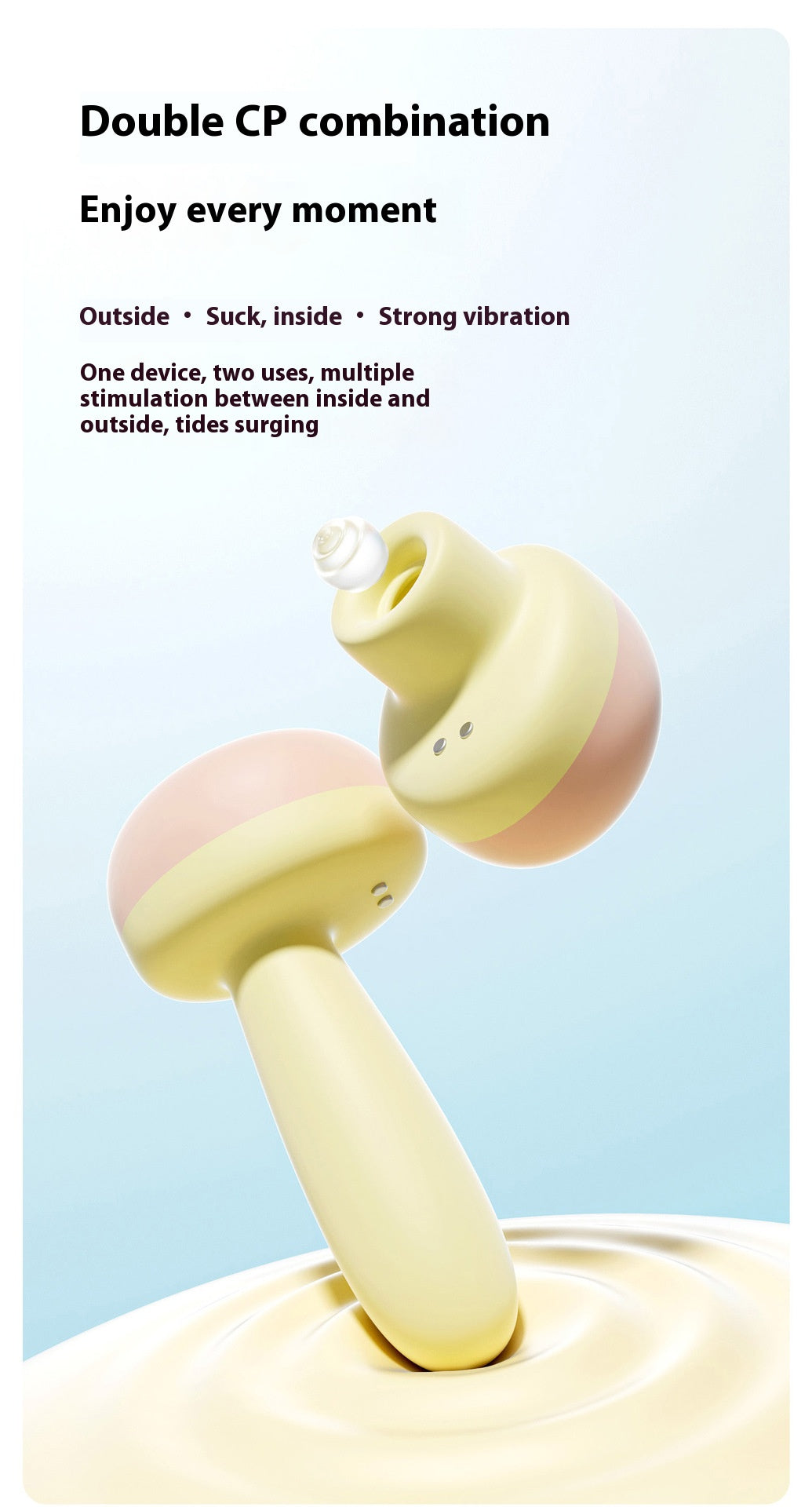 【Pink PoP】Adult bell, adult toys, women's products, vibration stick, masturbation, orgasm, clitoral sucking, sex toys, alarm clock, small and inconspicuous style