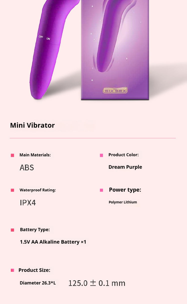 Sixth Sense Mini Vibrator