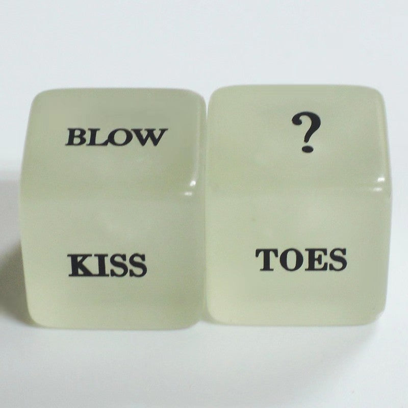 Erotic Luminous Dice (6 sets)