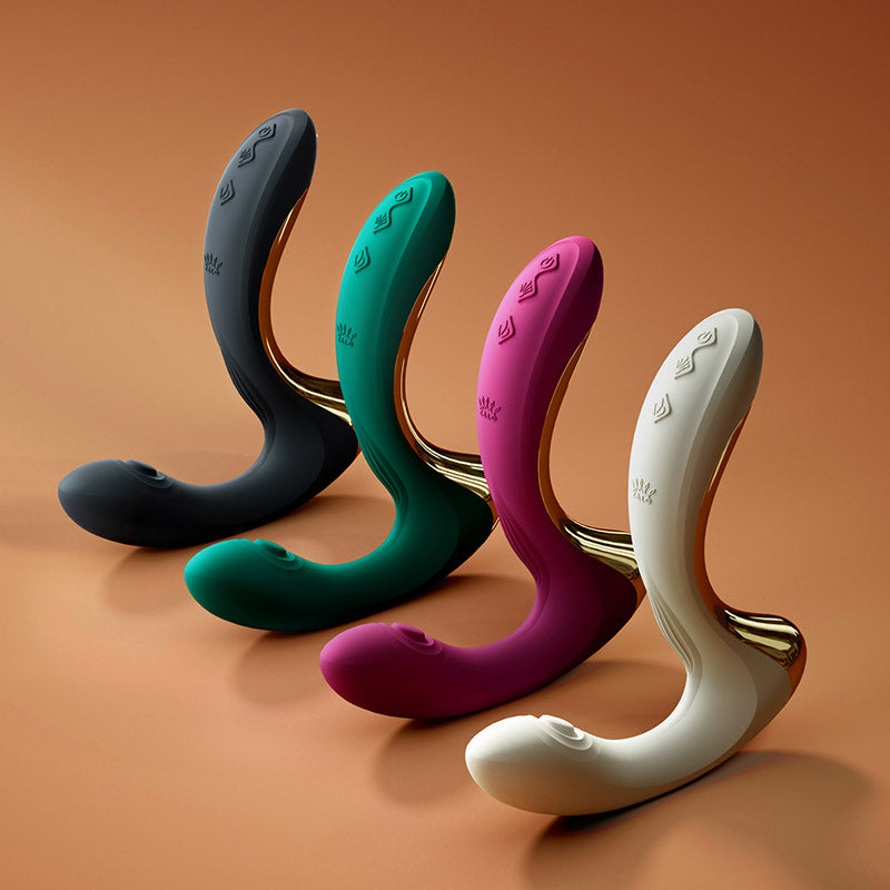 【Pink PoP】The wave G-spot stick is a female sucking and body vibration stick