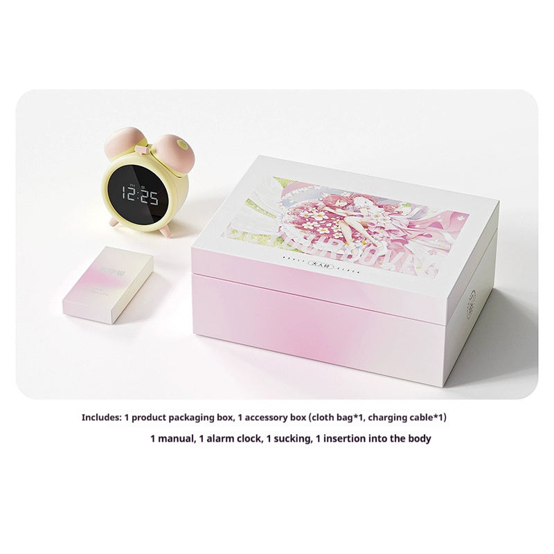 【Pink PoP】Adult bell, adult toys, women's products, vibration stick, masturbation, orgasm, clitoral sucking, sex toys, alarm clock, small and inconspicuous style