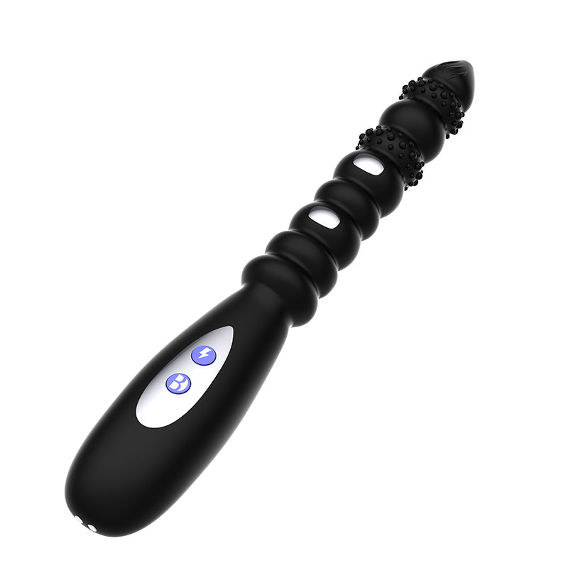 【Pink PoP】Women's vibration stick, flexible and easy to bend, advanced beaded stringing model