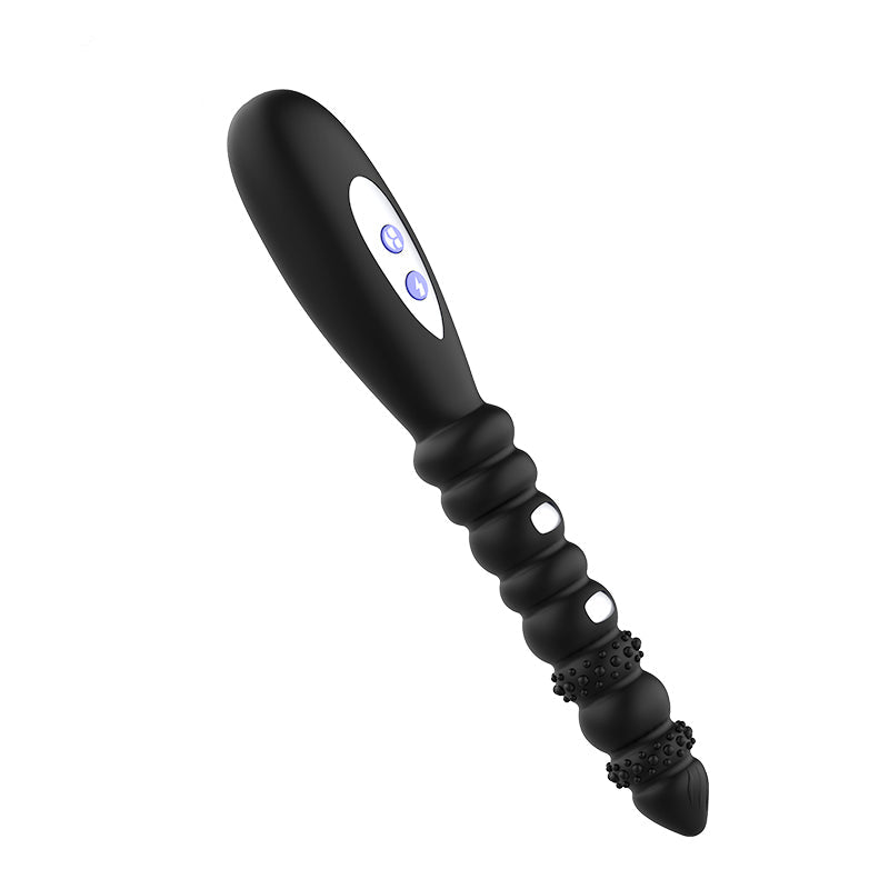 【Pink PoP】Women's vibration stick, flexible and easy to bend, advanced beaded stringing model